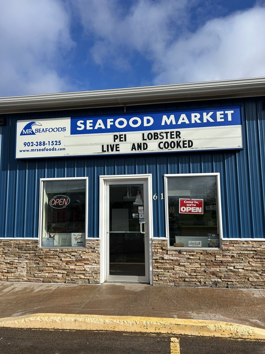 Happy Mother’s Day! We are open from 10-2pm today #peilobster #mothersdaypei