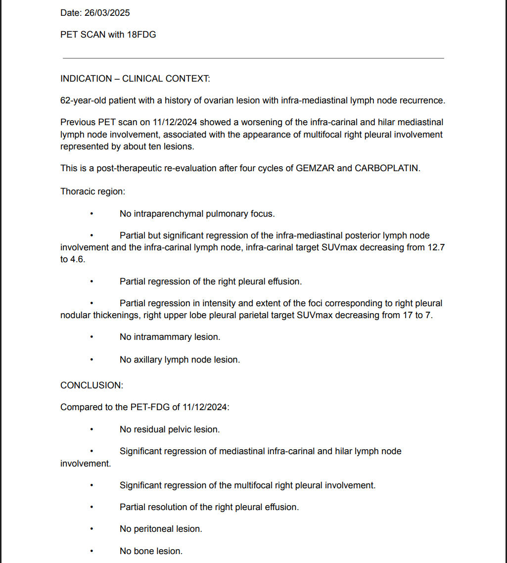 MakisMedicine's tweet image. NEW ARTICLE: Ivermectin and Mebendazole Testimonial - 63 year old woman from France with Stage 4 Ovarian cancer has excellent response, CA125 from 165 to 32 and improved PET/CT scan

Paris, France: An International success story from the world's largest Ivermectin Cancer Clinic…