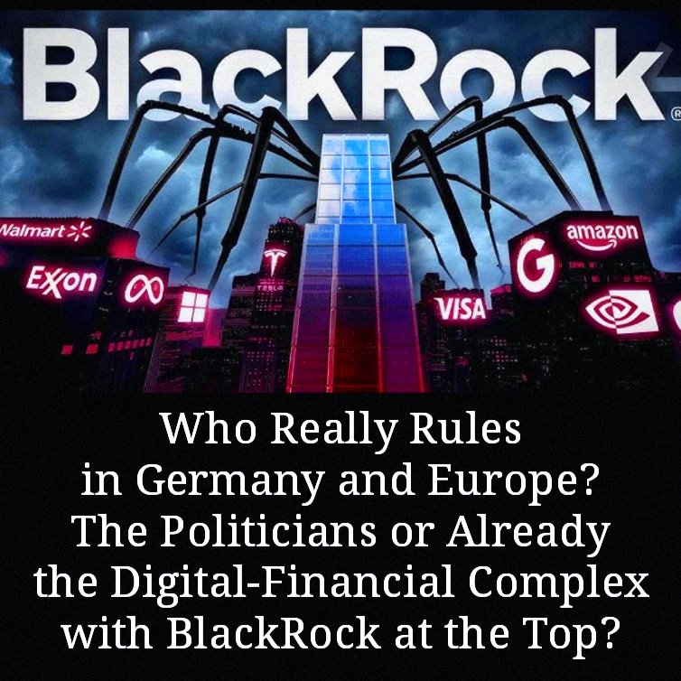 Wer trifft in Deutschland und Europa wirklich die Entscheidungen – die Politik oder längst der digital-finanzielle Komplex mit BlackRock an der Spitze? Funktioniert unsere Demokratie noch unabhängig, oder sind Politiker nur zu Marionetten globaler Finanzmächte geworden?