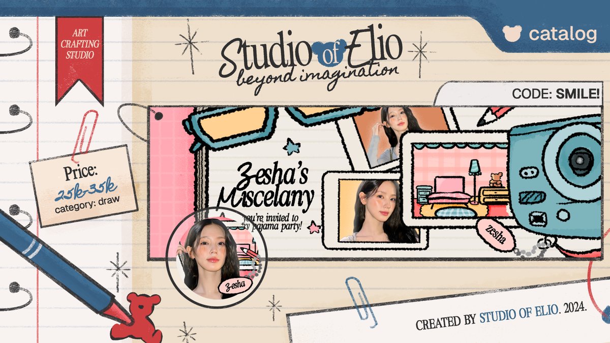 ELIO (@studiofelio) on Twitter photo Ada yang mau jajan salah satu dari katalog ini? Reply mau katalog apa ya (jangan lupa baca alt juga)! Close kalo udah dirasa cukup. Ada yang mau jajan salah satu dari katalog ini? Reply mau katalog apa ya (jangan lupa baca alt juga)! Close kalo udah dirasa cukup.