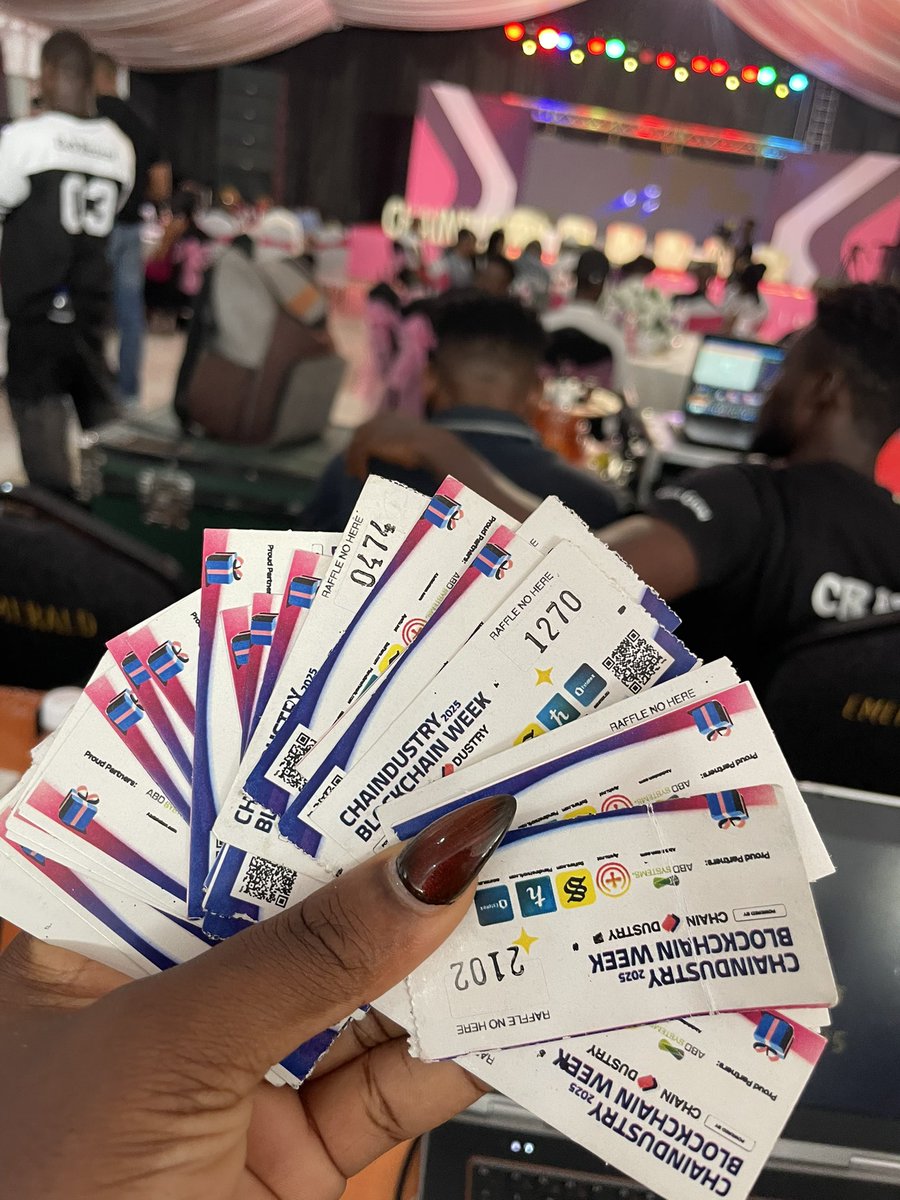 NiniOlahh's tweet image. Phewww
CBW25 grand finale was more than a huge success, it was a movie!!!
God stood by us throughout the week, blessed us with a great weather. It’s safe to say @ChainDustry is blessed and loved of the father!
More updates coming in
#ChainDustryBlockchainWeek 
#CBW25
#chaindustry