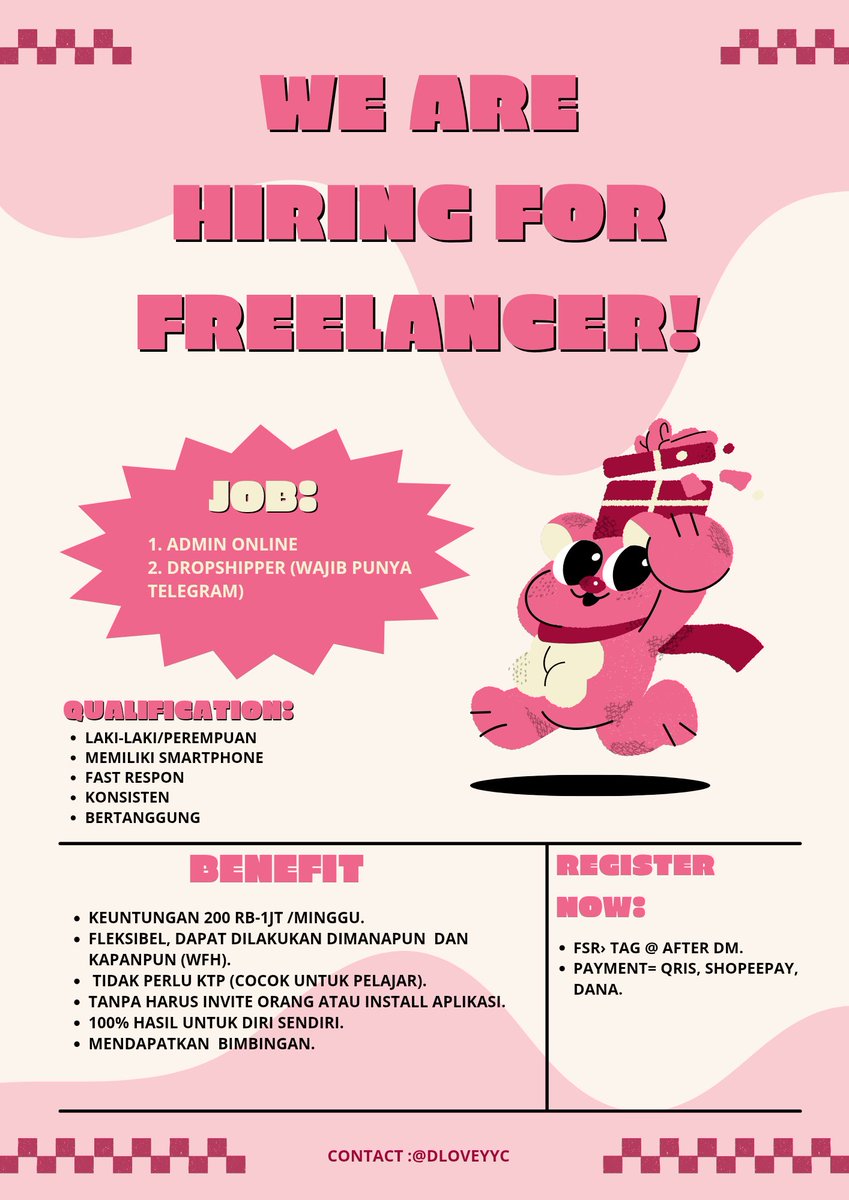 Jҽρα`• OPEN FREELANCE & JUAL APPREM 🦢 tweet media