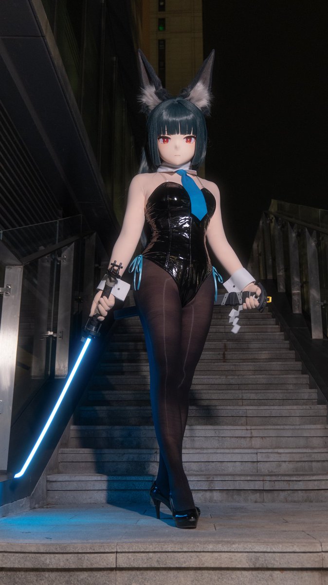 “为什么潜入修行的传统服饰是兔女郎？”
#星見雅 #ZenlessZoneZero 
📸: <a href="/Yureachan/">摇艾YuA</a>