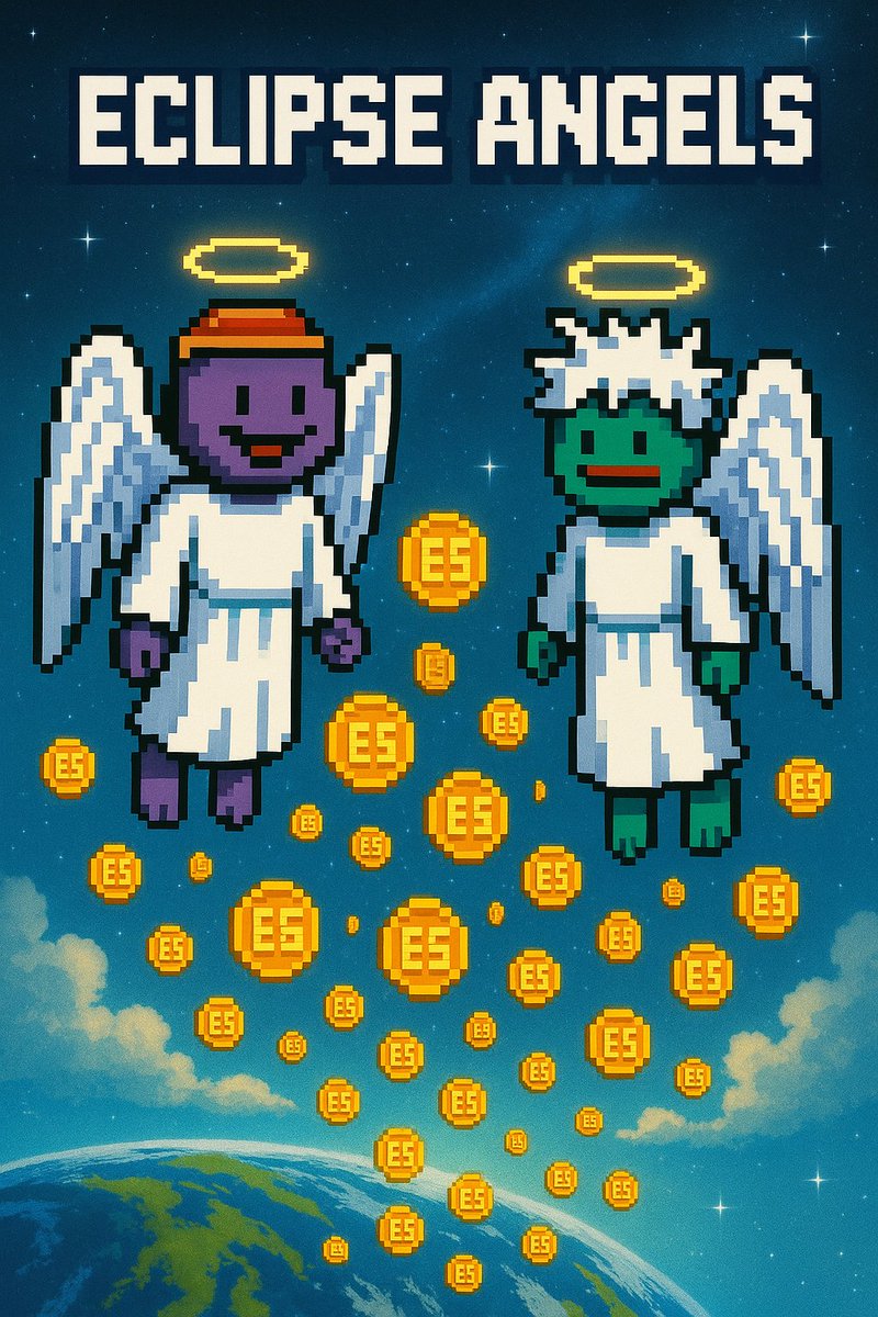 $ES will drop like this soon 👀💚
<a href="/Alucard_eth/">Alucard</a> and <a href="/goatnataaaaa/">Hinata SATORU</a> are the angels of <a href="/EclipseFND/">Eclipse (🐮,🌑)</a>