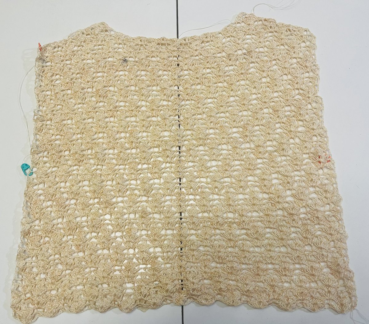 がんばったー！
後身頃だー！