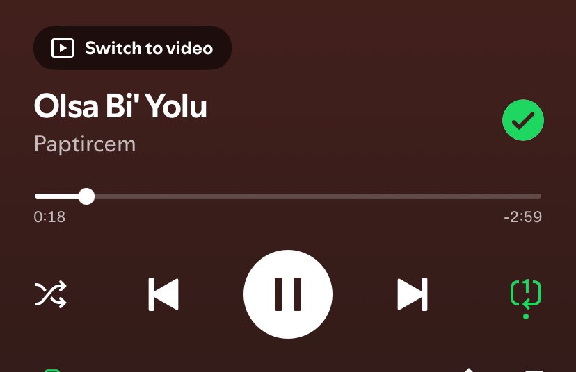 Yaşadığım anın tadını çıkarmanın , her anın önemini anlatan tekrar tekrar 🔂 dinlediğim bi şarkı…
