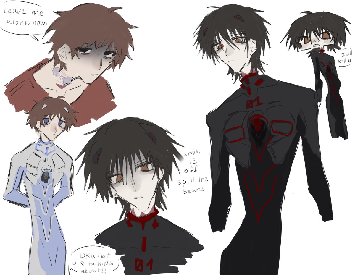 Old doodles &gt;.&lt;