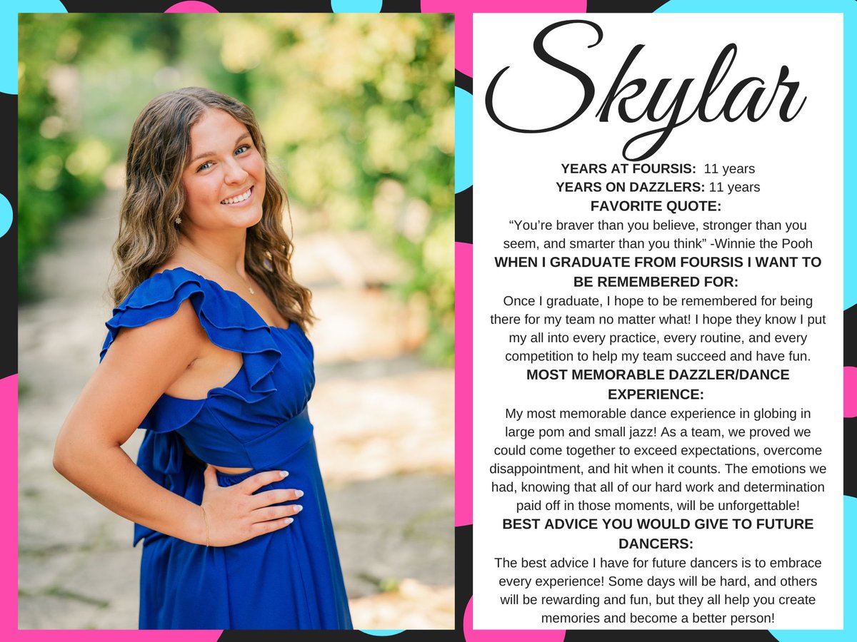 Next up for the 🎓Class of 2025🎓 is Skylar!