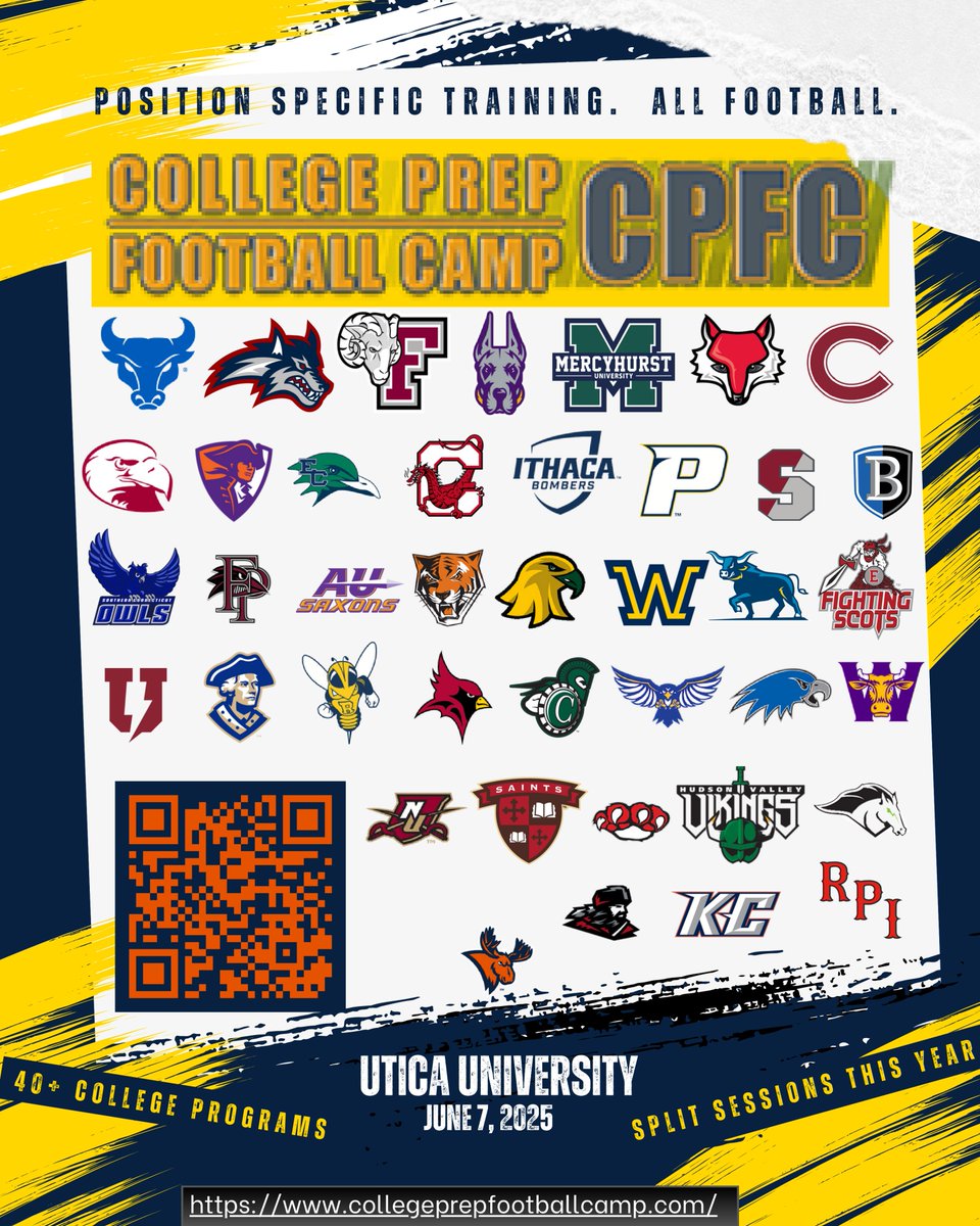 Happy Mother's Day from the College Prep Family.  

Don't forget to register today while you're helping take care of your mother today!  

Why you need to attend CPFC 2025:

School Committed = 40
Coaches Committed = 72
Locations = 1

Maximize your opportunity in one location!