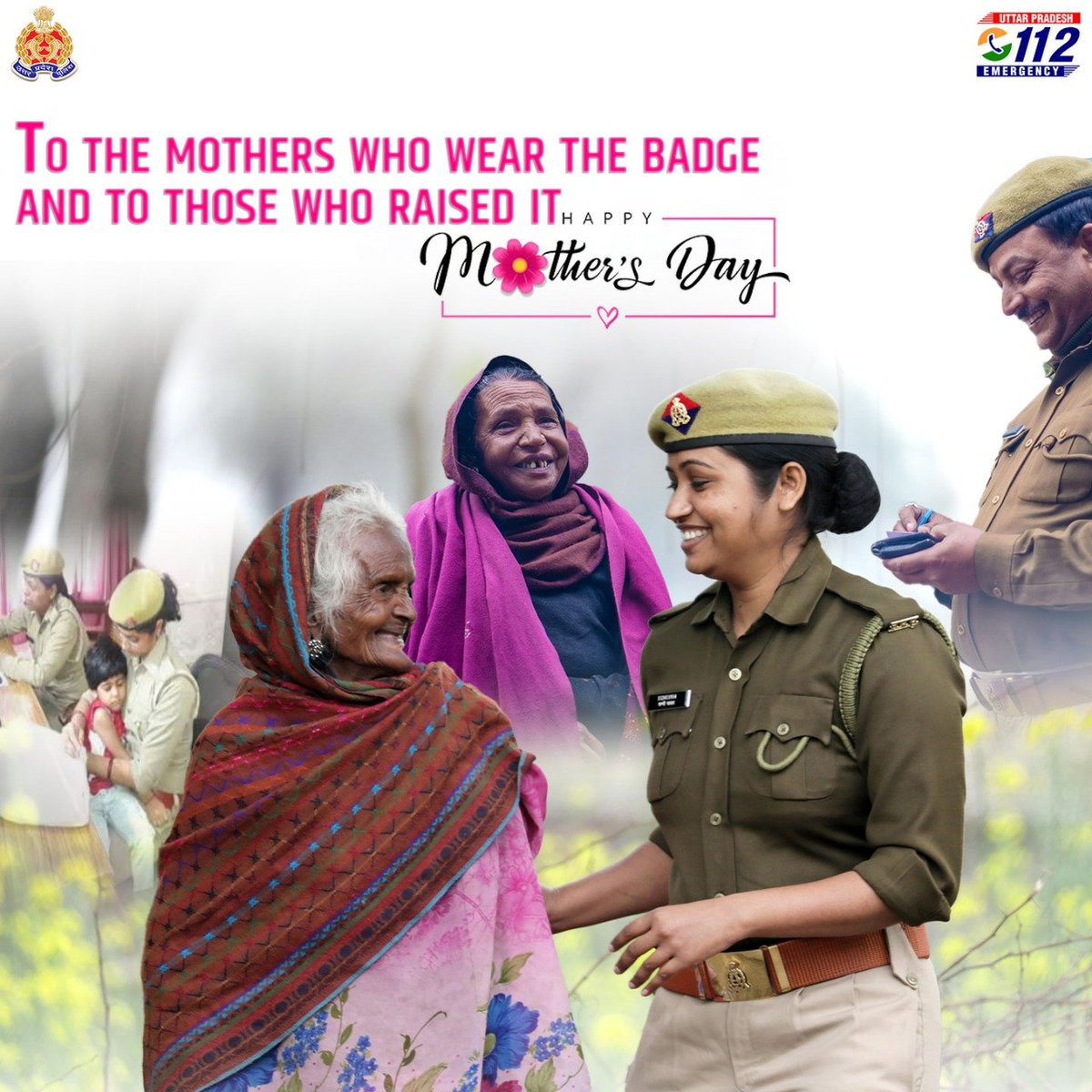 Uppolice's tweet photo. Some wear the badge. Some raised the ones who do. To the mothers in uniform and the mothers behind them,  your strength protects us all.

#HappyMothersDay2025 https://t.co/M1gT5OqhHY