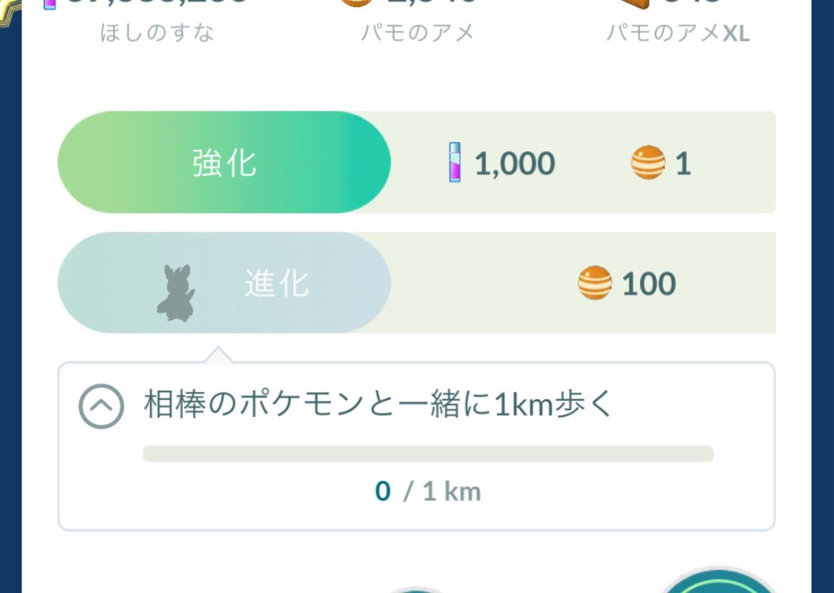 ぼちぼち捕まえられたので、帰って夕食食べながら進化させようとしたら。驚愕の進化条件🫨めんどくさすぎる💦
調べなかった自分が悪いのですが…