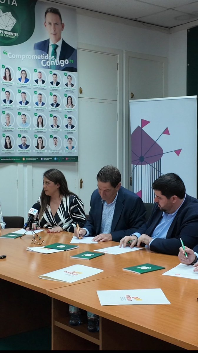 Firmamos el acuerdo de adhesión de nuestra plataforma a <a href="/UMunicipalista/">Municipalistas</a>.

En este histórico día para el municipalismo regional, Movimiento Regional Municipalista se convierte en el interlocutor y coordinador de Unión Municipalista en la Región de Murcia.

📍Torre Pacheco