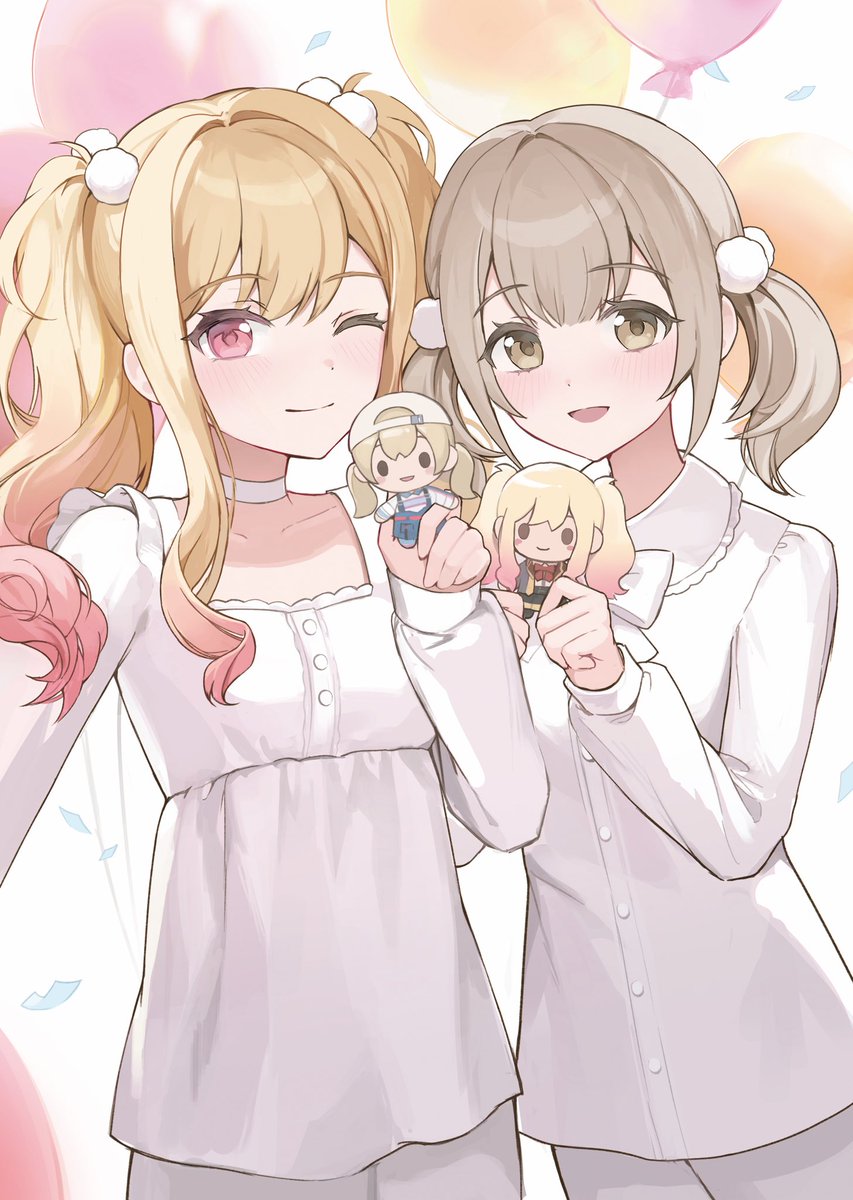 crsom9's tweet photo. #prsk_FA Kohane &amp; Saki 🐰🐹 https://t.co/0jy1z64SmM