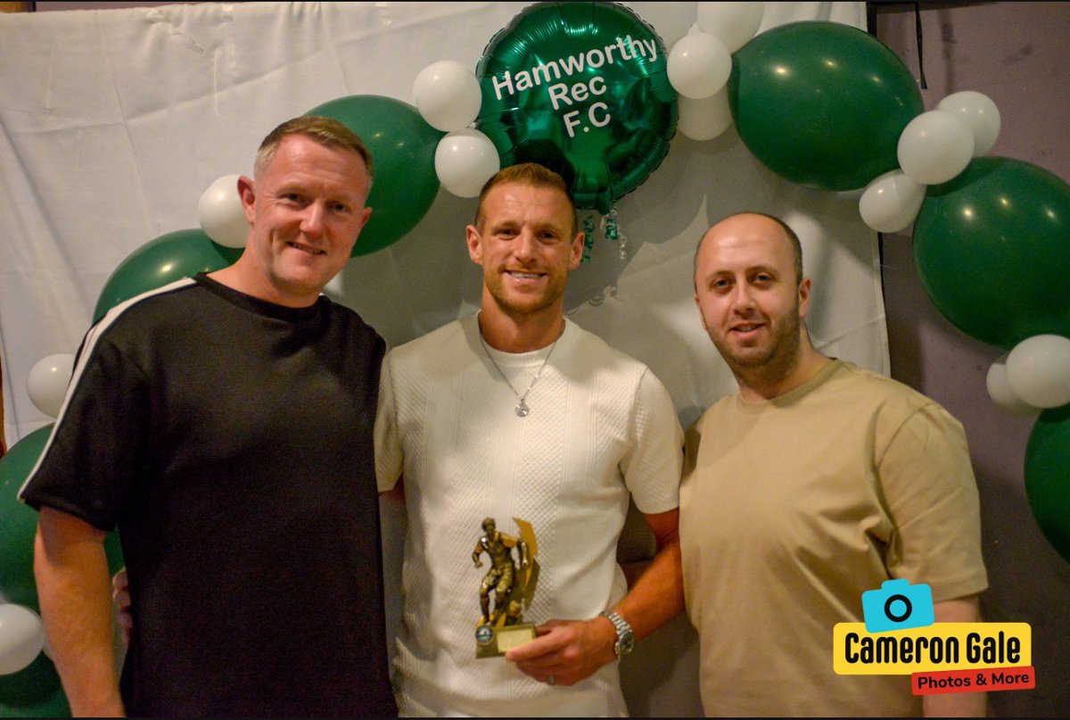 𝟐𝟎𝟐𝟒/𝟐𝟓 𝐀𝐰𝐚𝐫𝐝𝐬 𝐧𝐢𝐠𝐡𝐭 🏆 

First Team joint Management Player of the Season, Max Wilcock 🟢