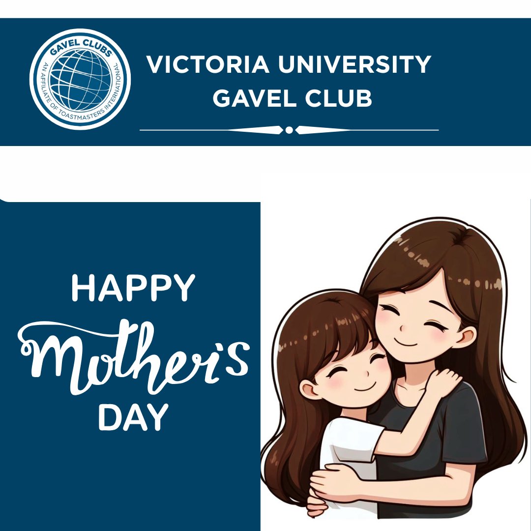 To the women who raised us 👩‍👧, loved us endlessly ❤️, and made us who we are 🌟 today we celebrate your strength 💪, your warmth ☀️and your unwavering love 💖. Happy Mother’s Day 💐👑 with love from Victoria University Gavel Club🎉👩‍👧‍👦🌷🌸🌺🥰💞🌼🎀

#HappyMothersDay2025