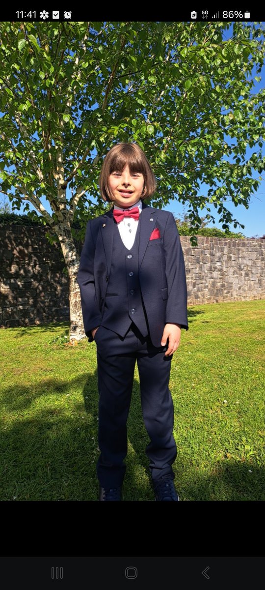 A big day for the little man! #DownSyndrome