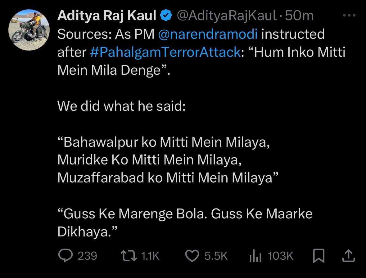The language of Indian media.
