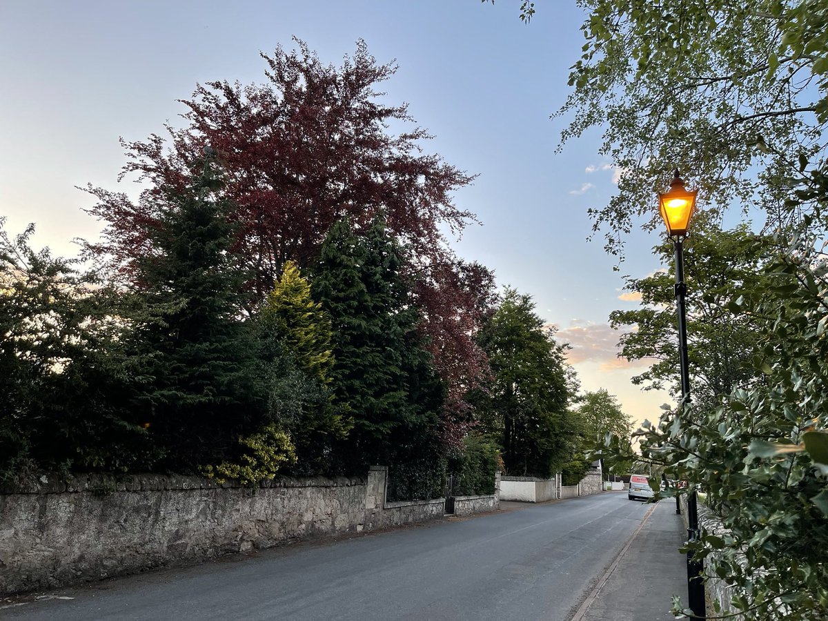 #StreetlampSunday Nairn, Scotland, just outside the railway station (orange light) and between the High Street and big Co-op (white lights).