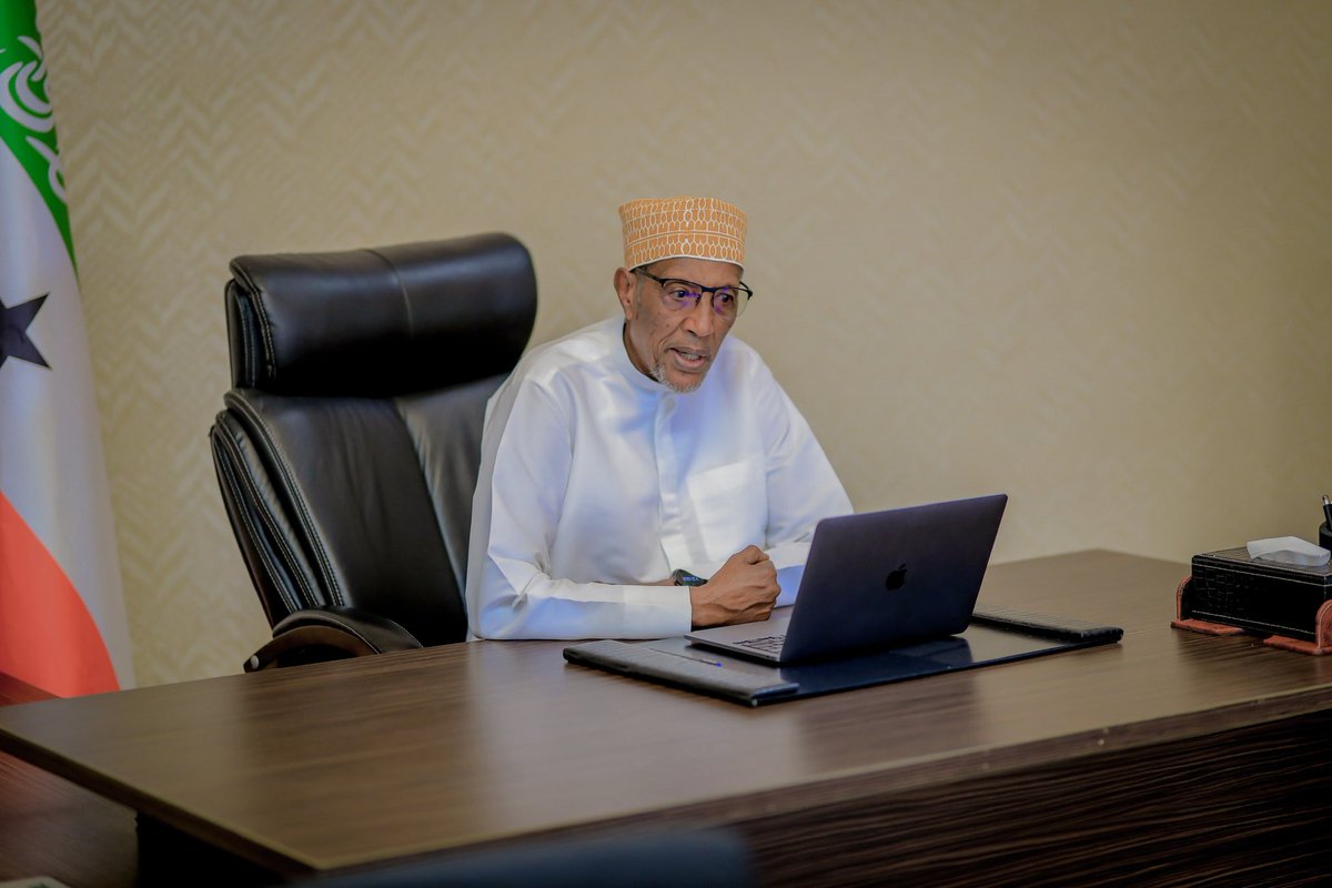 Muse Bihi Abdi (@musebiihi) on Twitter photo I had a virtual farewell meeting with the UK Ambassador, H.E. <a href="/MikeNith1/">Mike Nithavrianakis</a> I thanked him for his service, the strong cooperation, and the excellent diplomatic relations during his tenure. I wish him a bright and successful future. I had a virtual farewell meeting with the UK Ambassador, H.E. <a href="/MikeNith1/">Mike Nithavrianakis</a> I thanked him for his service, the strong cooperation, and the excellent diplomatic relations during his tenure. I wish him a bright and successful future.