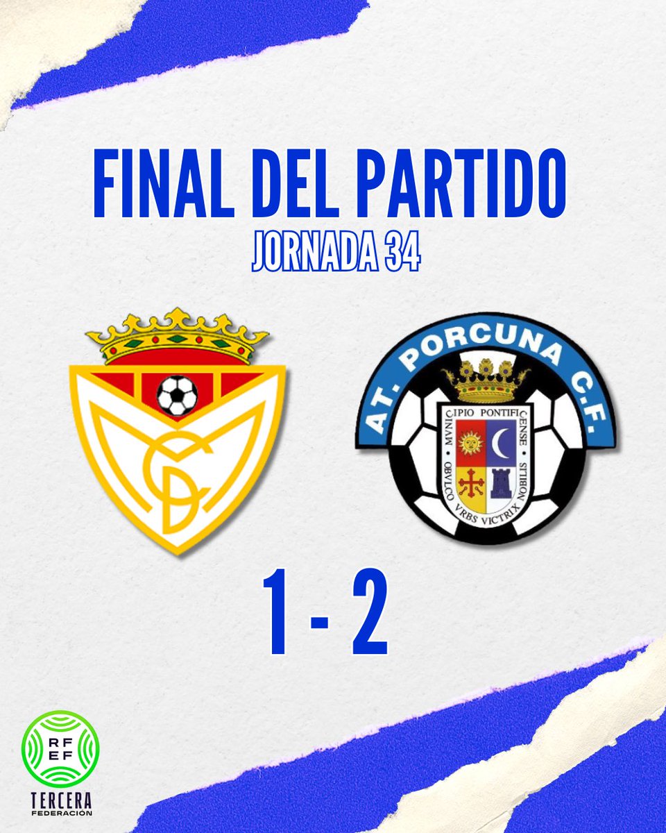 atporcuna's tweet photo. 🎙️ ¡Final del partido!

1️⃣ 𝐌𝐚𝐫𝐭𝐨𝐬 𝐂𝐃
2️⃣ 𝐀𝐭𝐥𝐞́𝐭𝐢𝐜𝐨 𝐏𝐨𝐫𝐜𝐮𝐧𝐚

#AtPorcuna2425
#EnTerceraJugamosTodos https://t.co/4VKbugNSom