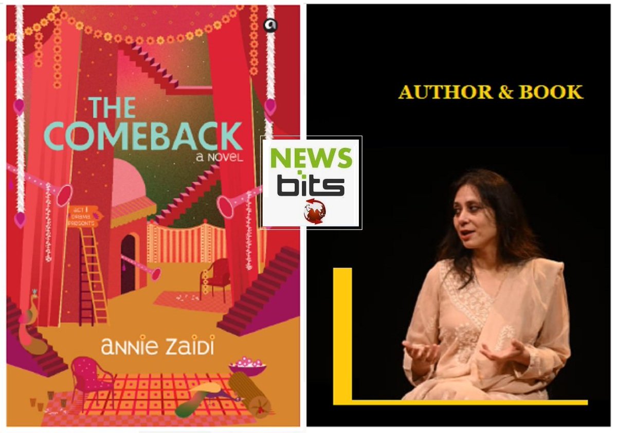 The Comeback is about bonding &amp; betrayal--how even old relationship that are strong, can be fragile. A careless comment, a life destroyed, from Mumbai's glamour to theatre in a small town.

newsbits.in/the-comeback-a… 

#TheComeback #Book #BookReview #AnnieZaidi #Literature #Novel