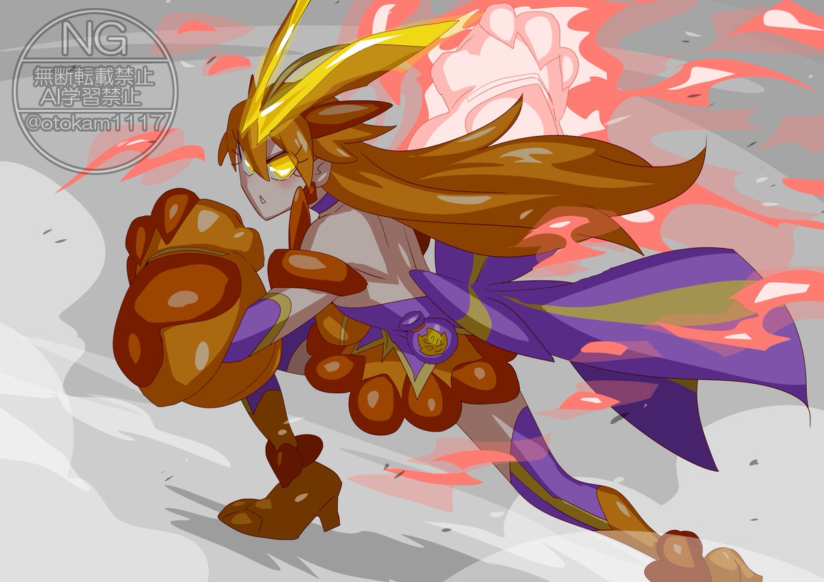 全力で倒す #キュアライダー #ライダー少女