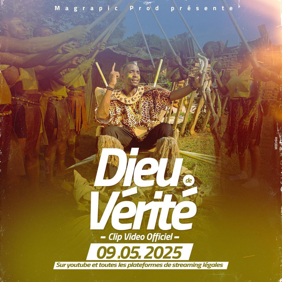 “Le Dieu de Vérité “, la nouvelle chanson de l’artiste Gospel camerounais, junior Belinga est disponible depuis le 09 Mai 2025’