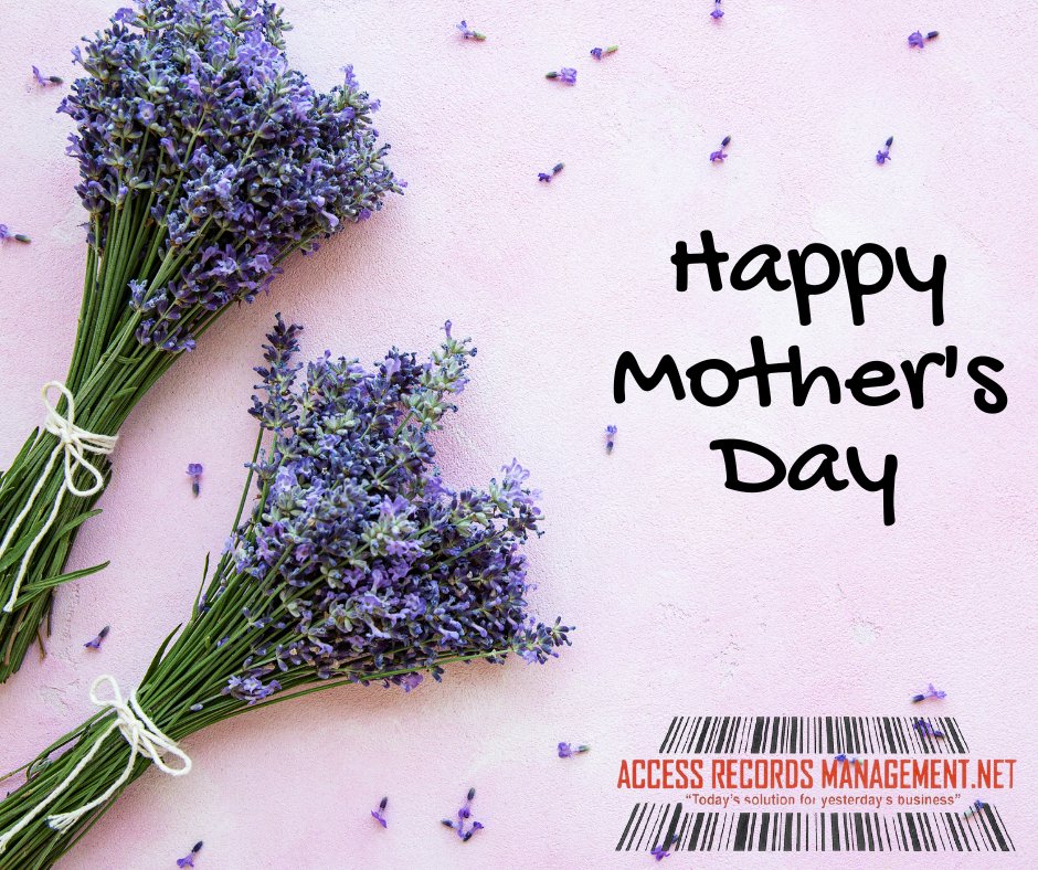 AccessRecordsS's tweet image. We Hope that All Mom's do something fun this weekend. #MothersDay2025 #HappyMothersDay  #PaperShredding #RecordsStorage