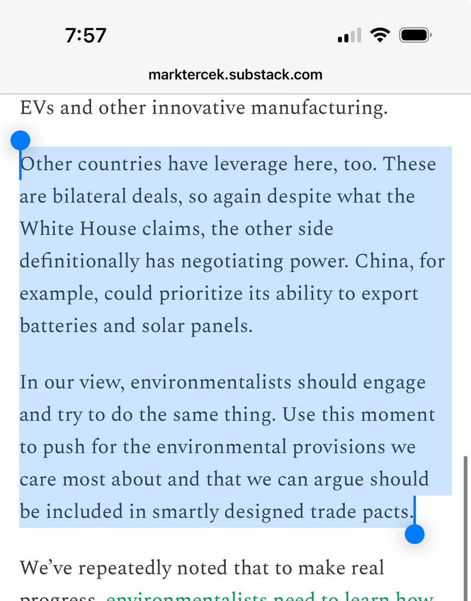 Joseph Majkut (@josephmajkut) on Twitter photo Our friend <a href="/MarkTercek/">Mark Tercek</a> is absolutely right here. These trade deals are amorphous and being made quickly. Fossil in the headlines as a US export, but lots of opportunities for new energy tech as well. Our friend <a href="/MarkTercek/">Mark Tercek</a> is absolutely right here. These trade deals are amorphous and being made quickly. Fossil in the headlines as a US export, but lots of opportunities for new energy tech as well.