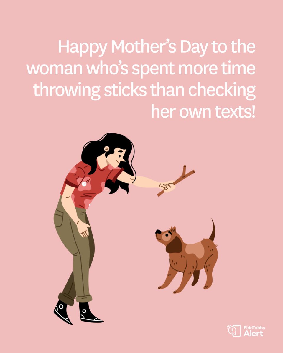 getfidoalert's tweet photo. Celebrate Mother's Day by sending a virtual card to a dog mama who deserves a laugh and some love today! 😆💗

#MothersDay #DogMoms https://t.co/vNm0PwD5ZX