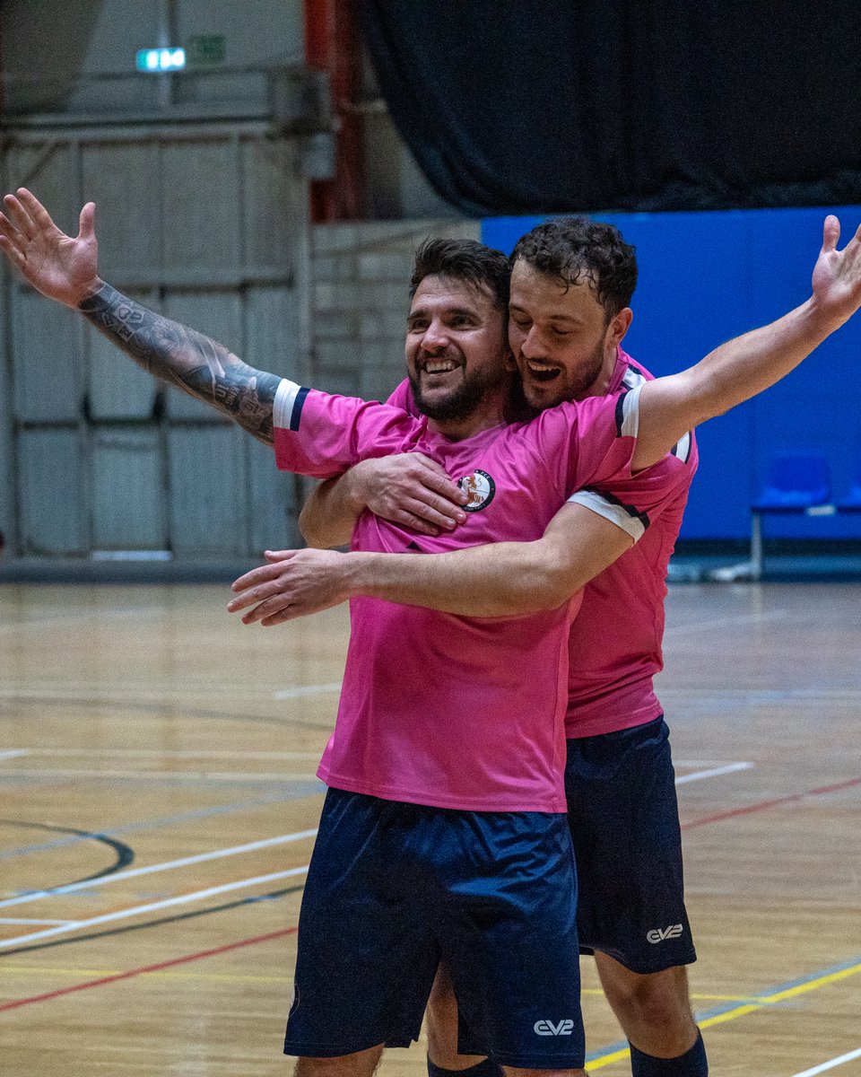 Yesterday Bavaria FC bounced back in style, registering a 5-3 win over Europa FC to take the Futsal Premier Division Playoffs to a third leg 🤯

It's winner takes all next weekend at the Tercentenary Hall‼️