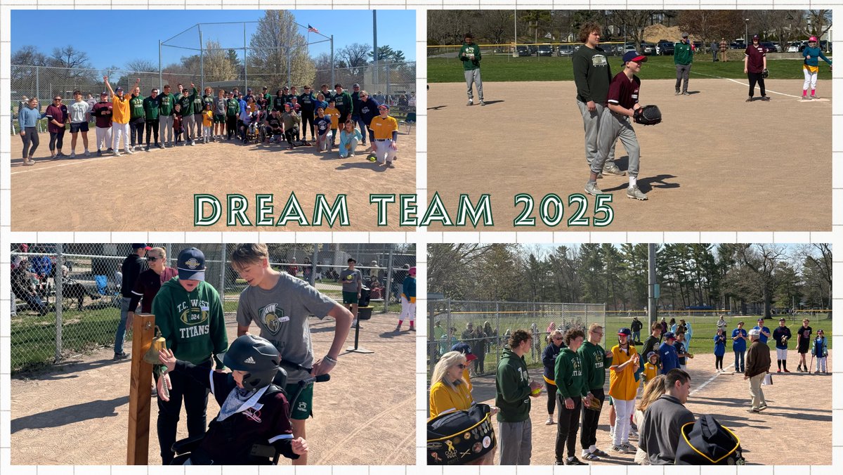 Our Titans had a great time helping at Saturday's Dream Team game!