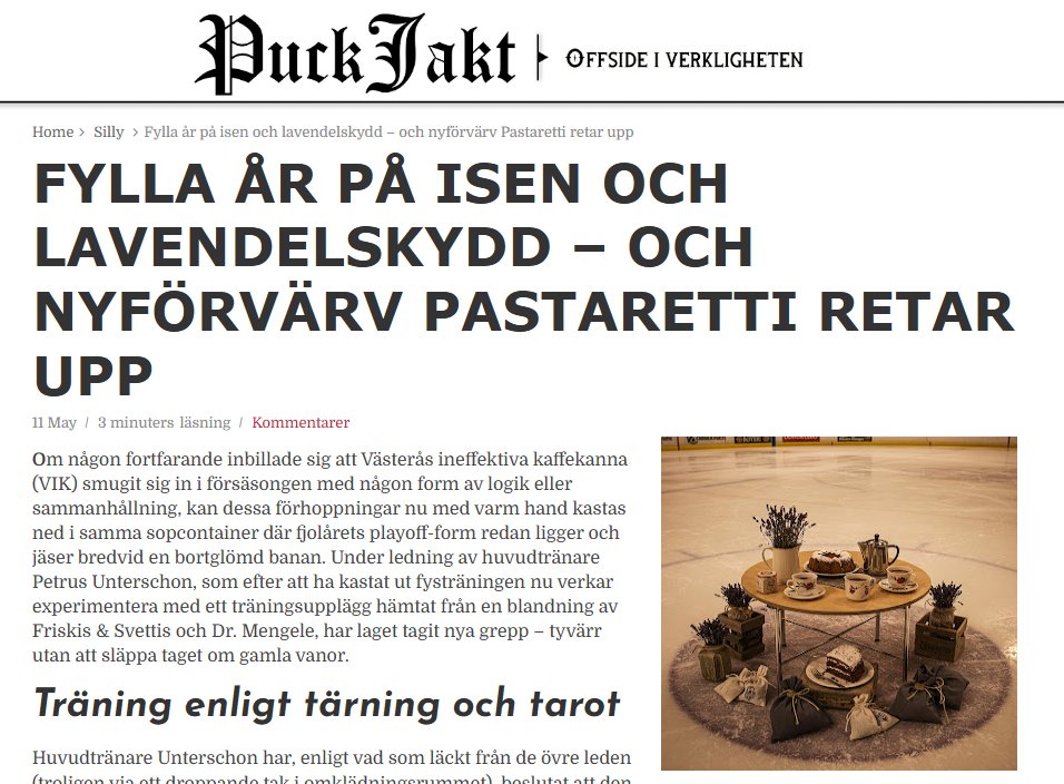 puckjakt's tweet image. 🎉 Födelsedagsfirandet är över 
🌪️ Nu blåser orkanvindar in med nästa "nyförvärv" i VIK.
💪 Nya tag på fysen – dags att växla upp eller blåsa omkull?

📈 Läs om vidare om gulsvarts nystart på: puckjakt.se

#VasterasIK #vikhockey #gulsvart #twittpuck #satir #hockey
