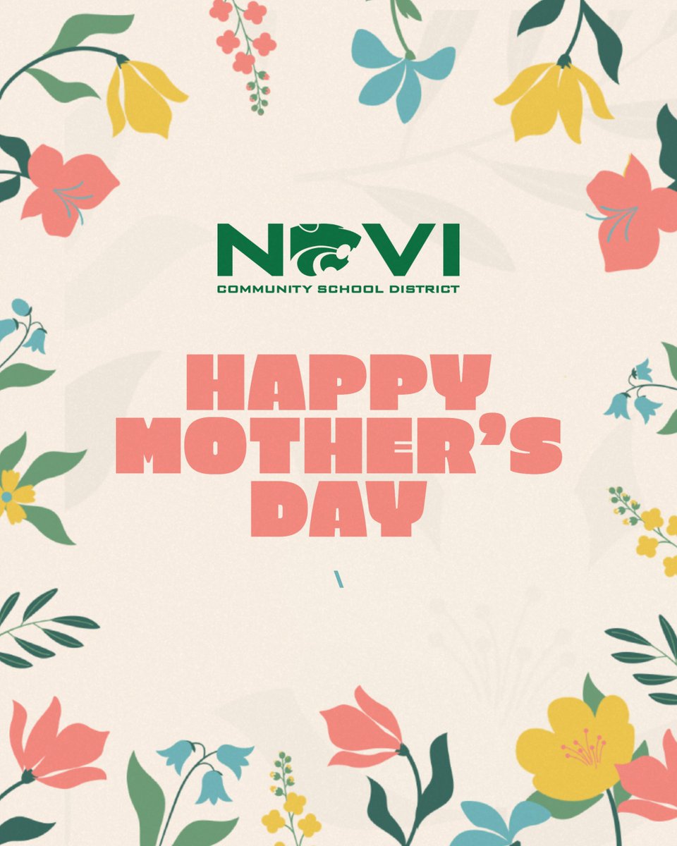 NCSD's tweet photo. Happy Mother’s Day.
#NoviPride #NoviTogether https://t.co/G2ouTREfJv