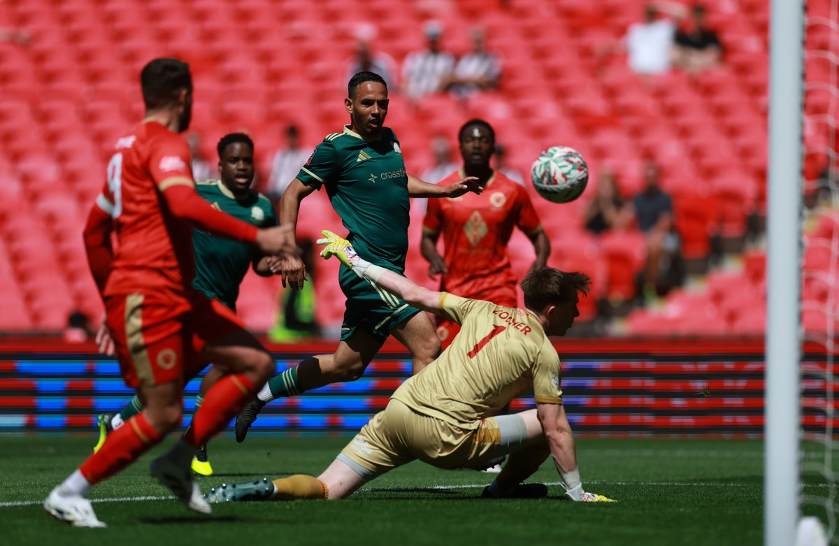 wembleystadium's tweet image. The finish 🔥 
The celebration 🥶 

#NonLeagueFinalsDay