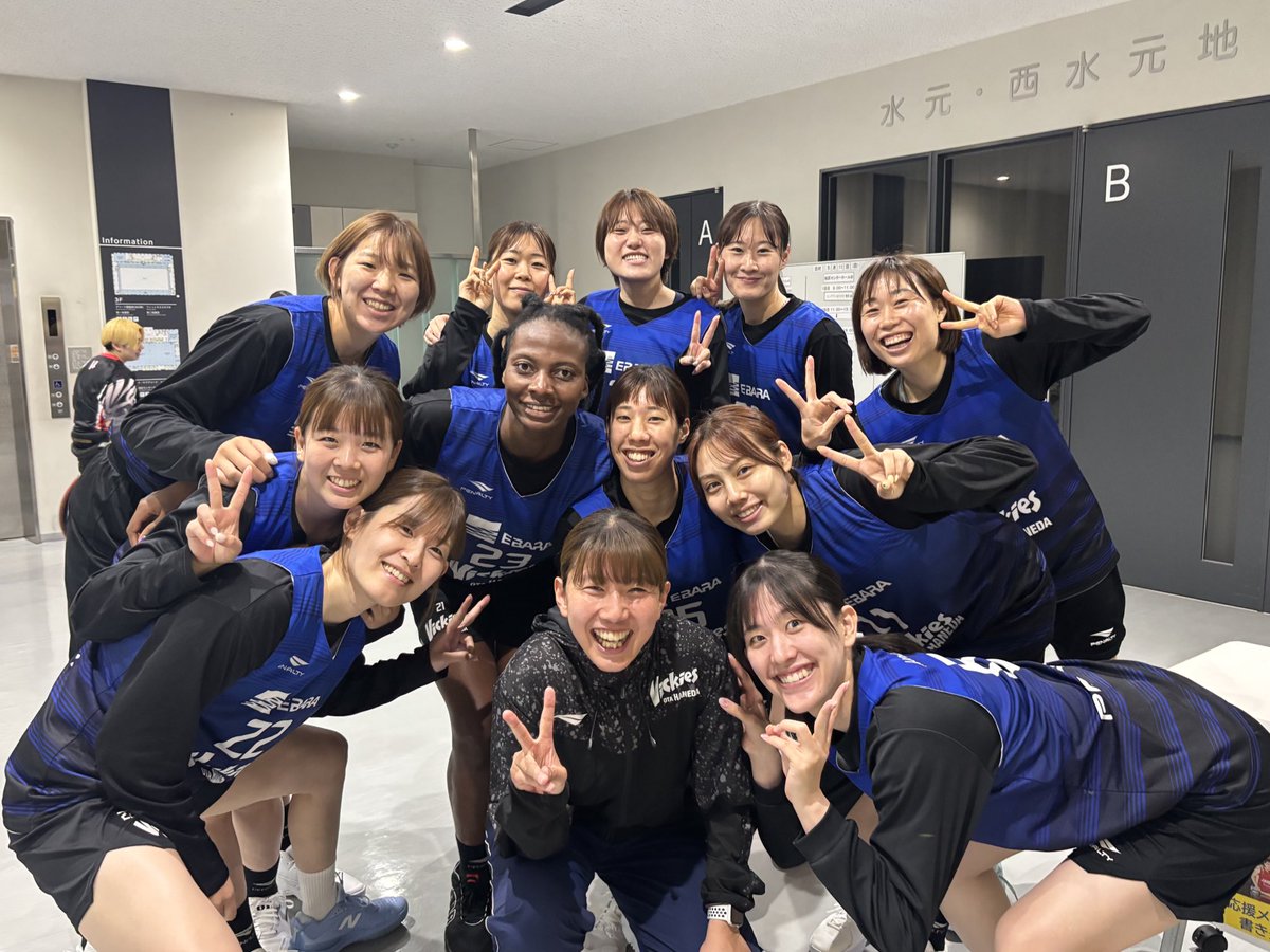 ヴィッキーズ クリニック活動】 葛飾区水元総合スポーツセンター体育館