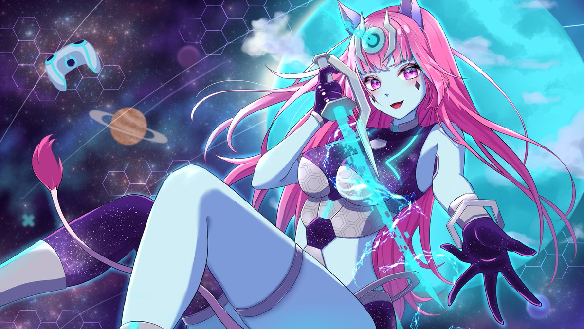 MirageVT's tweet image. Nouvelle commi que j'ai passé, elle est trop mignonne 🥹🥰
Thank you so much @mimo__illust