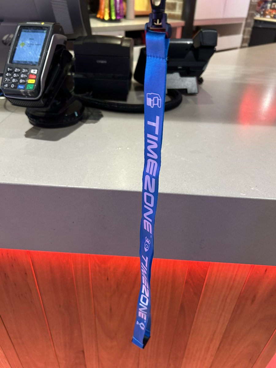 Tydan_Qu20's tweet image. This New Blue Lanyard (2025) at Timezone and Zone Bowling Villawood #lanyard #timezone #zonebowling #sydney #australia