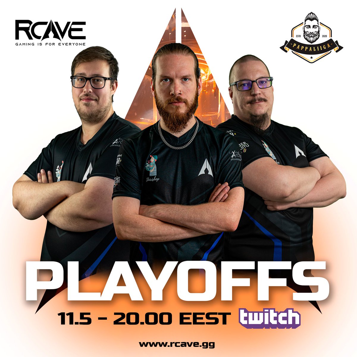 Quarter-finals let's go! #pappaliiga #cs2 twitch.tv/rcave_community