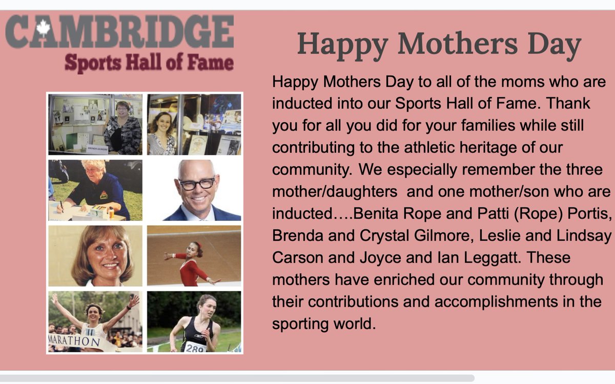 Cambridge Sports Hall of Fame (@cambridgefame) on Twitter photo 