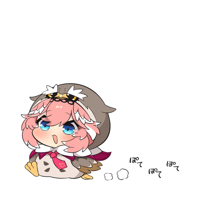 ぽてぽて #Luillust 