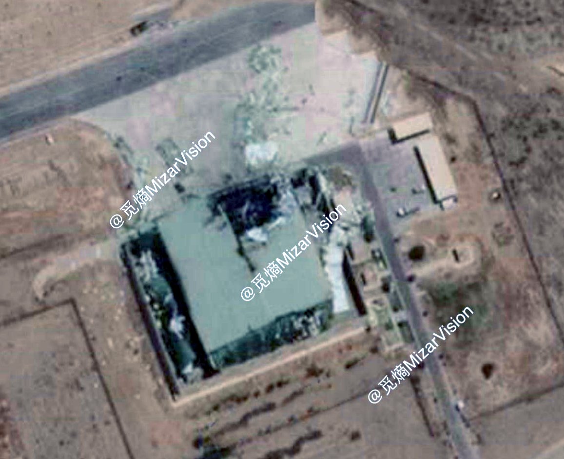 Chinese Firm MAZARVISION also releases an image showing the same damage to Bholari