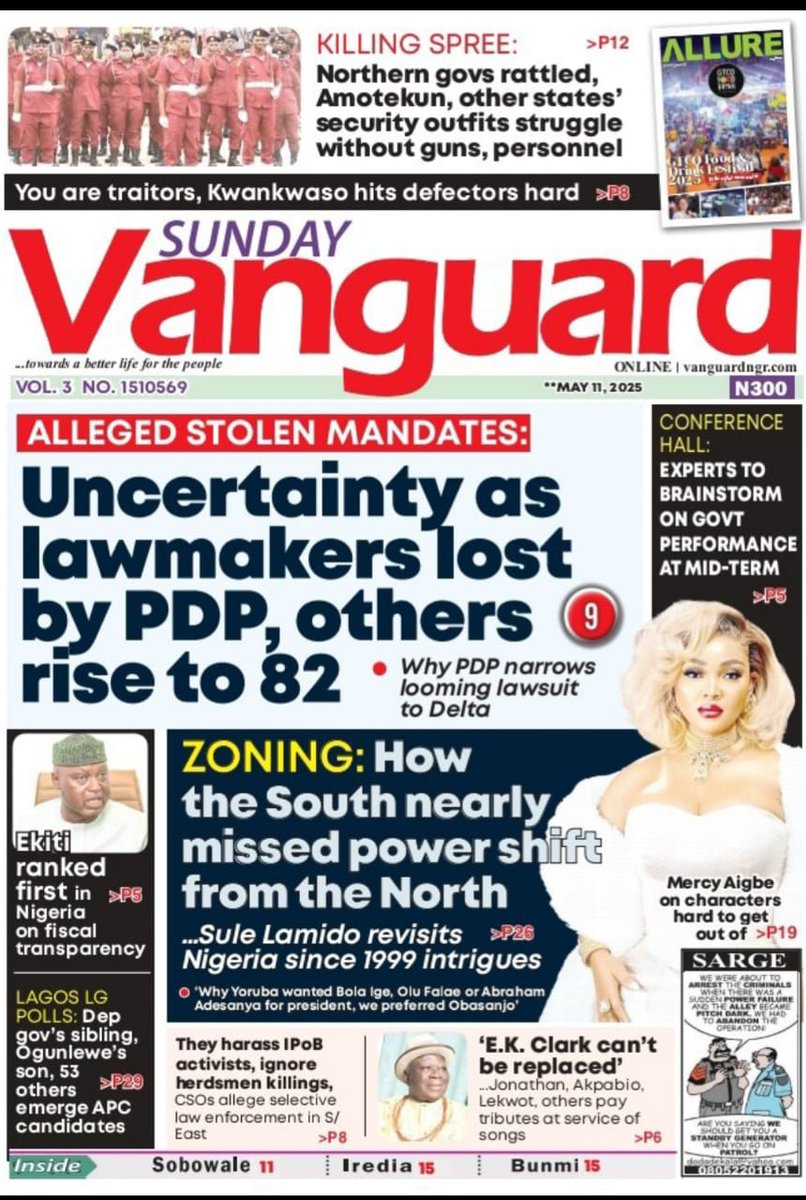 ChidiOdinkalu's tweet image. Well, @OfficialAPCNg now has enough headroom in @nassnigeria to amend the constitution &amp;amp; grant @officialABAT a #ThirdTerm. #ExcitingTimes!