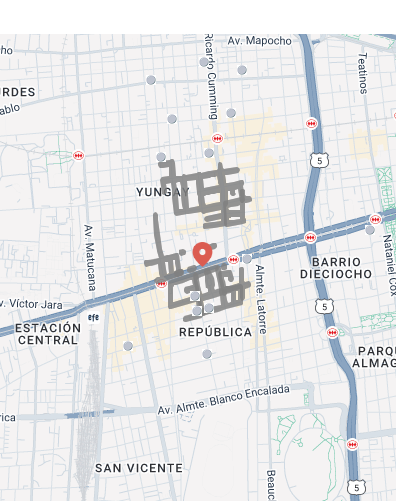 [14:08] Informamos que dada su mayor complejidad, #CorteDeEnergía en sector de Juan Martínez de Rozas hasta Gorbea en comuna de Santiago, que se ve en el mapa será normalizado a las 16:45 hrs. Continuamos trabajando para restituir el servicio. Para generar un reporte escríbenos
