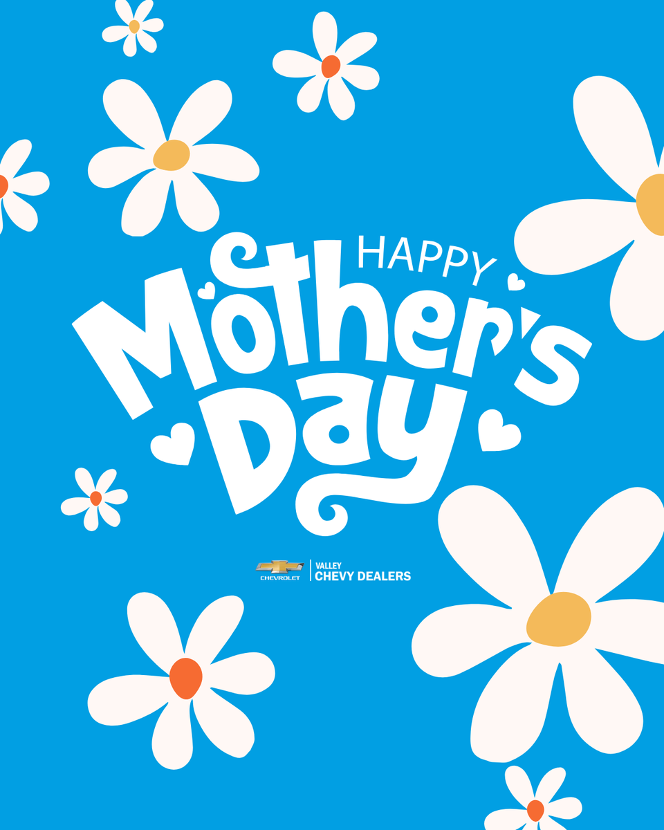 Happy Mother’s Day 🌸💙
To the incredible moms who do it all – today is for you! Thank you for your love and endless support.
valleychevy.com