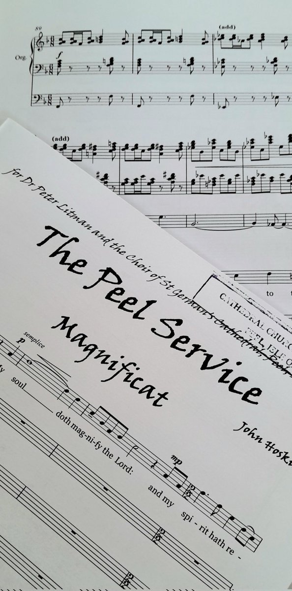 peterlitman2's tweet image. RECOMMENDATION- to my Cathedral music pals. This afternoon we sang John Hosking &apos;The Peel Service&apos;. Published by Chichester Music Press. 
It really is an excellent and exciting setting and is worthy of more Cathedral performances!