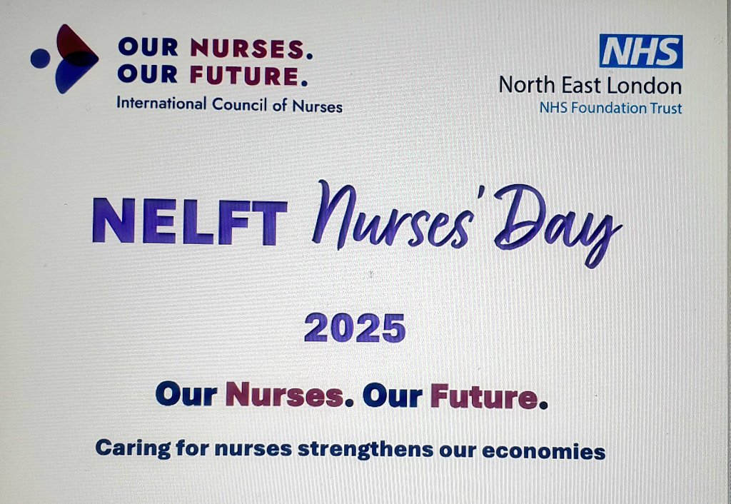 NELFT Clinical Effectiveness Team (@nelft_effective) on Twitter photo Looking forward to our Nurses Day event tomorrow and we have a variety of external and internal great speakers.
#CaringforNurses #CelebratingNurses <a href="/CathrineLund4/">Cathrine Lund</a> <a href="/wmakala/">Wellington Makala #STTRP</a> <a href="/melwilliams21/">mel williams #onceanursealwaysanurse</a> <a href="/NELFT_PE/">NELFT Involvement & Participation</a> <a href="/RebeccaRowley20/">Becky Rowley</a> <a href="/ruth_blackburn/">Ruth Blackburn</a> <a href="/nutsaboutnursin/">Susan Smyth</a> <a href="/NELFT/">North East London NHS Foundation Trust (NELFT)</a> <a href="/NELFTLetsEngage/">NELFT Lets Engage</a> Looking forward to our Nurses Day event tomorrow and we have a variety of external and internal great speakers.
#CaringforNurses #CelebratingNurses <a href="/CathrineLund4/">Cathrine Lund</a> <a href="/wmakala/">Wellington Makala #STTRP</a> <a href="/melwilliams21/">mel williams #onceanursealwaysanurse</a> <a href="/NELFT_PE/">NELFT Involvement & Participation</a> <a href="/RebeccaRowley20/">Becky Rowley</a> <a href="/ruth_blackburn/">Ruth Blackburn</a> <a href="/nutsaboutnursin/">Susan Smyth</a> <a href="/NELFT/">North East London NHS Foundation Trust (NELFT)</a> <a href="/NELFTLetsEngage/">NELFT Lets Engage</a>