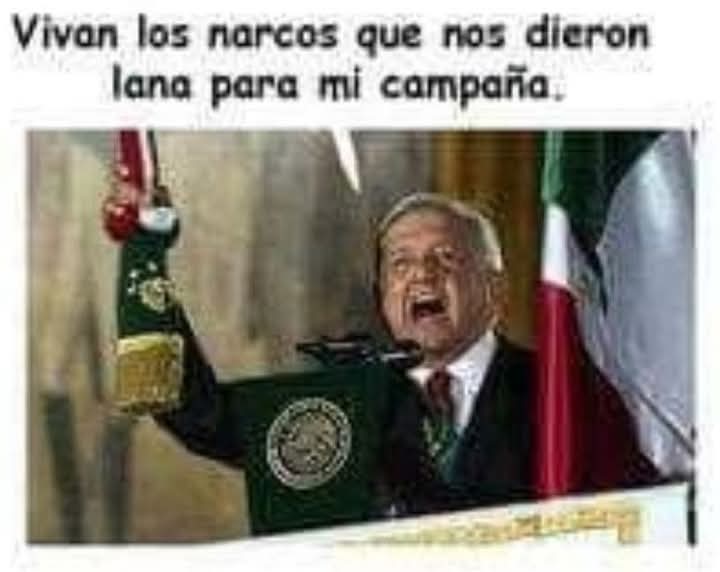 <a href="/bereaguilarv/">Bere Aguilar</a> El Tío Sam,  ha señalado a quienes estén implicados y con nexos  al crimen organizado, no extrañaría nada que anunciarán que al mismo  AMLO le negaran el ingreso a USA. sería una prueba irrefutable  de como estos populistas y demagogos de siempre se han aliado con estas lacras