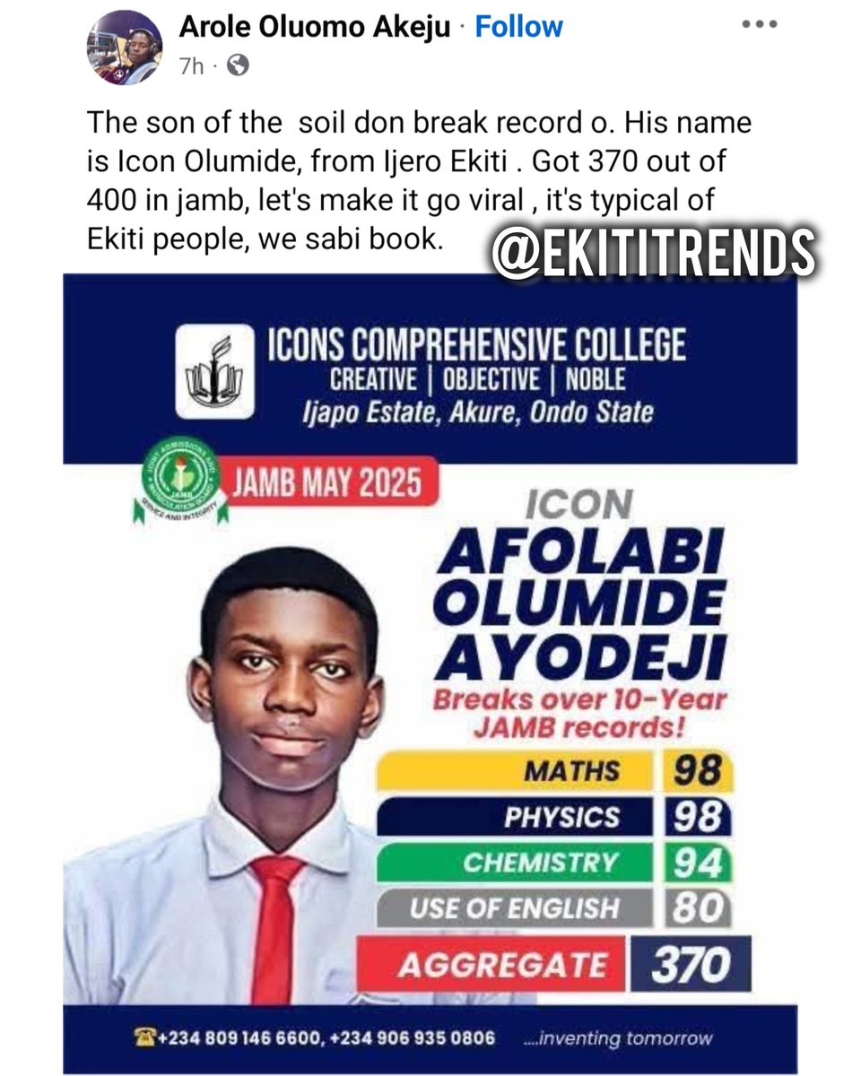 Ekiti trends tweet media