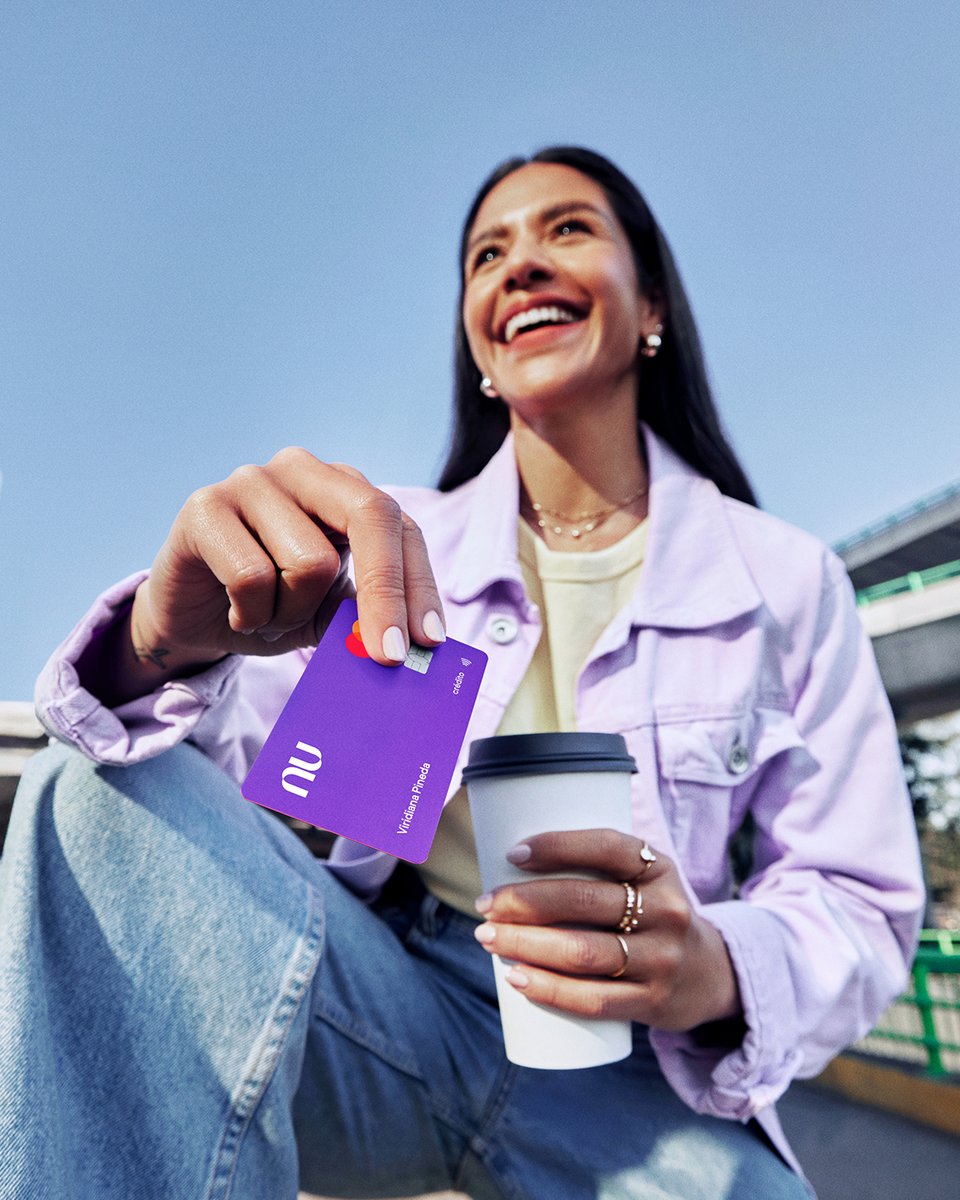 Nu te acompaña en todas esas buenas decisiones. Y tú, ¿para qué has decidido comprar con tu Tarjeta de Crédito Nu o Cuenta Nu de Débito?